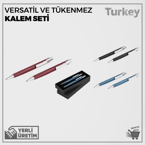 Versatil ve Tükenmez Kalem Seti